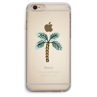 Palmboom: iPhone 6 Plus / 6S Plus Transparant Hoesje