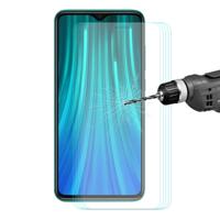 5 stuks ENKAY Hat-Prins 0.26 mm 9H 2.5 D gebogen rand gehard glas film voor Xiaomi Redmi Note 8 Pro