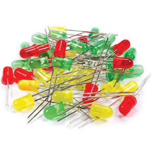 Whadda K/LED1 LED-assortiment Groen, Rood, Geel 3 mm, 5 mm