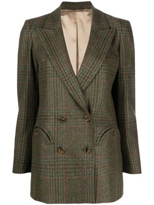 Blazé Milano Blazer met dubbele rij knopen - Groen