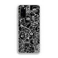 Vexx Black City : Samsung Galaxy S20 Transparant Hoesje