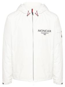 Moncler doudoune à logo - Blanc