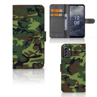 Nokia G60 Telefoon Hoesje Army Dark