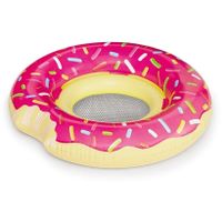 Opblaasbare roze donut baby float 68 cm   - - thumbnail