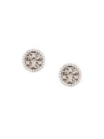 Tory Burch puces d'oreilles à logo - Argent - thumbnail