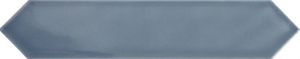 Cifre Cerámica Dimsey Wandtegel | 6.5x33 cm | Vintage | Glans Blauw