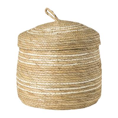 Opbergmand rond - beige - ø30x30 cm Opbergmand rond - beige - ø30x30 cm