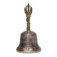 Bel met Ganesha en Ohm (21 cm)