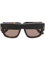 Gucci Eyewear lunettes de soleil GG1262S à monture carrée - Marron