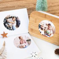 Grote stickers rond 9cm - Set van 6