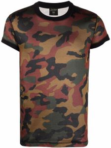 Jean Paul Gaultier Pre-Owned t-shirt à imprimé camouflage (années 2000) - Marron