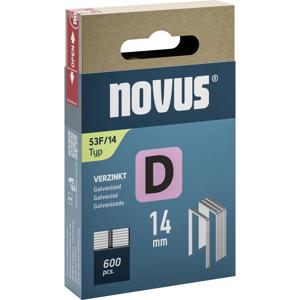 Novus Tools 042-0792 Nieten met plat draad Type 53F 600 stuk(s) Afm. (l x b x h) 14 x 11.3 x 14 mm