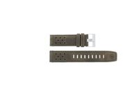 Horlogeband Timex P49626 Leder Bruin 22mm - thumbnail