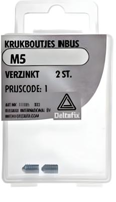 Krukboutjes inbus m5xvz 2st - Deltafix
