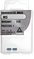 Krukboutjes inbus m5xvz 2st - Deltafix