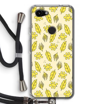 Herfst: Pixel 3a Transparant Hoesje met koord