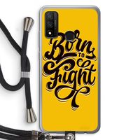 Born to Fight: Huawei P Smart (2020) Transparant Hoesje met koord