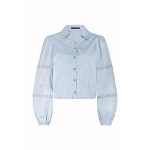 Label Dot - Blauw | Dames | Blouse | Blauw | 46 | regular | Kamst mode