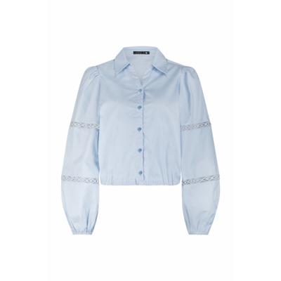 Label Dot - Blauw | Dames | Blouse | Blauw | 46 | regular | Kamst mode