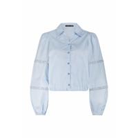 Label Dot - Blauw | Dames | Blouse | Blauw | 40 | regular | Kamst mode Label Dot - Blauw | Dames | Blouse | Blauw | 40 | regular | Kamst mode