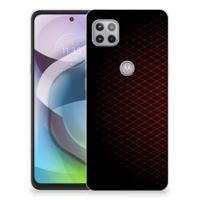 Motorola Moto G 5G | TPU bumper | Geruit Rood