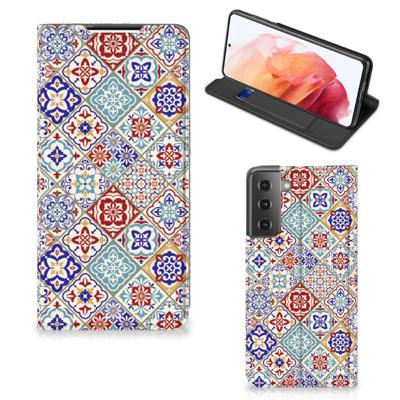 Samsung Galaxy S21 | Standcase | Tiles Color Samsung Galaxy S21 | Standcase | Tiles Color