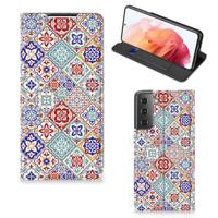 Samsung Galaxy S21 | Standcase | Tiles Color