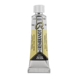 Rembrandt Aquarelverf Tube 10 ml - Transparant Titaanwit #112