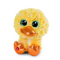 Nici kuiken Honey Dee - pluche knuffel - geel - 15 cm   -