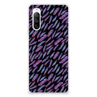 Sony Xperia 10 III | TPU bumper | Feathers Color