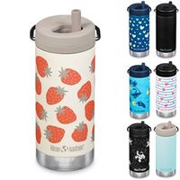 Gerecylede RVS Drinkbeker met Rietje TKWide Insulated Twist Cap 355 ml - thumbnail