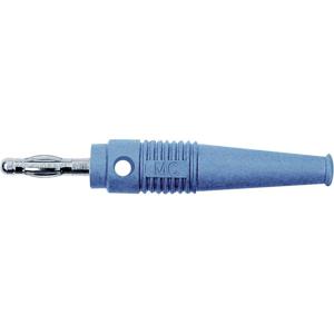 Stäubli L-41Q Lamellenstekker Stekker, recht Stift-Ø: 4 mm Blauw 1 stuk(s)