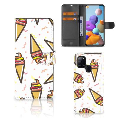 Samsung Galaxy A21s | Book Cover | Icecream