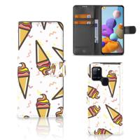 Samsung Galaxy A21s | Book Cover | Icecream