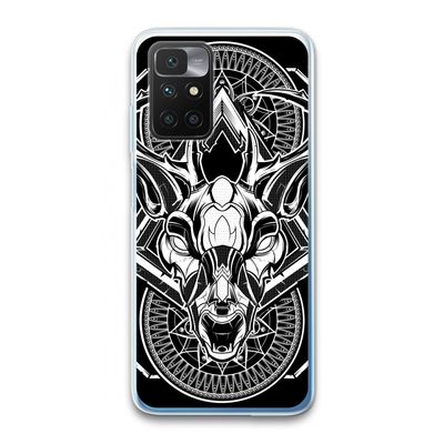 Oh Deer: Xiaomi Redmi 10 Transparant Hoesje