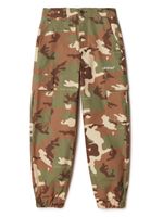 Off-White Kids pantalon à imprimé camouflage Diag-stripe - Vert - thumbnail