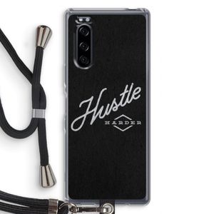 Hustle: Sony Xperia 5 Transparant Hoesje met koord