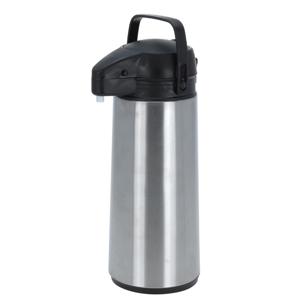 Thermoskan/isoleerkan - met pomp - RVS - 1,8 liter - Koffiekannen/theekannen