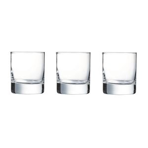 12x Stuks tumbler waterglazen/whiskyglazen 200 ml - Drinkglazen