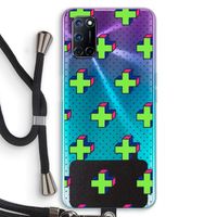 8-bit N°10: Oppo A52 Transparant Hoesje met koord