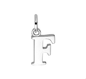 TFT Hanger Zilver Letter F