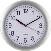 EUROTIME 22222 Wandklok Kwarts 25 cm Zilver