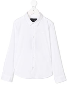 Emporio Armani Kids chemise boutonnée - Blanc