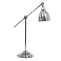 Tafellamp Berkley bureaulamp zilver - thumbnail