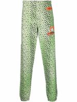 Heron Preston pantalon de jogging à pois - Vert