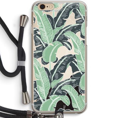 This Sh*t Is Bananas: iPhone 6 / 6S Transparant Hoesje met koord