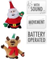Xmas Figure Plush Singing - Nampook