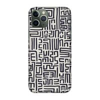 Moroccan Print: Volledig geprint iPhone 11 Pro Hoesje