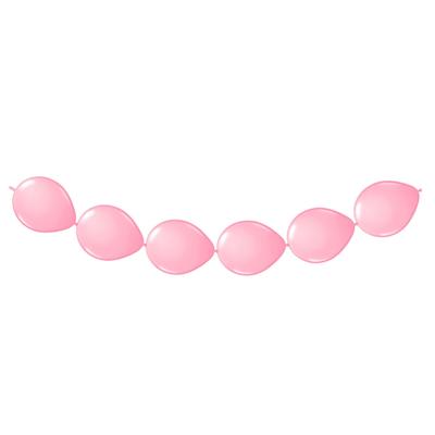 Folat BV Roze knoopballonnen, 8st.