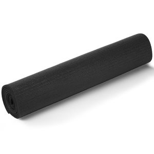 Yogamat zwart 190 x 61 cm   -